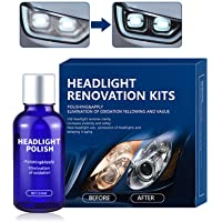 SEGMINISMART Coche Líquido de Reparación de Faros-Líquido Reparación Faros-Renovación de Faros Kit de reparación de…